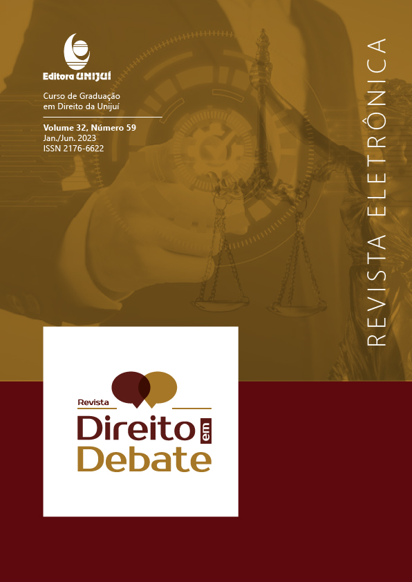 					View Vol. 32 No. 59 (2023): Revista Direito em Debate
				