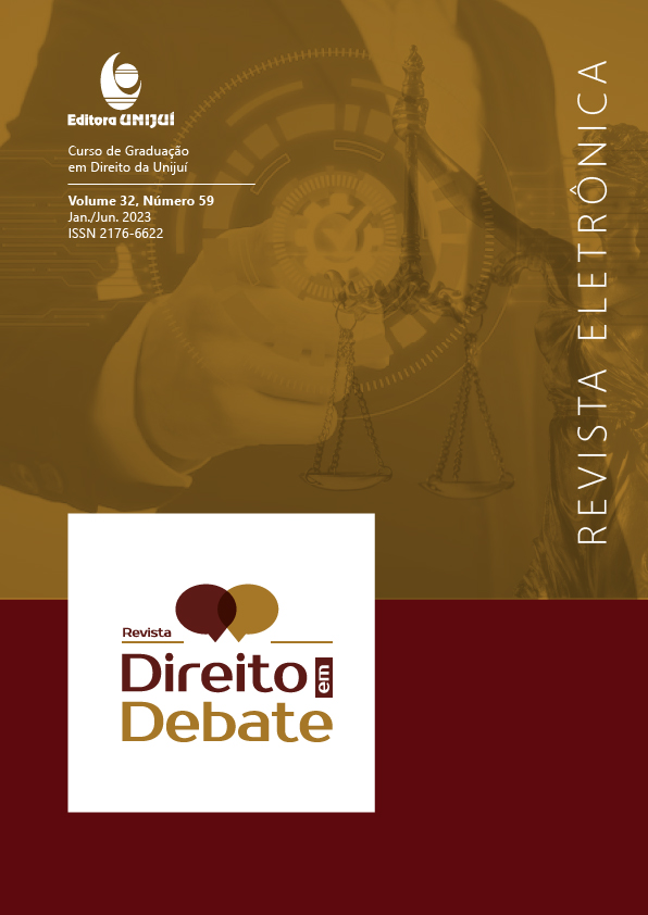 					Ver Vol. 32 Núm. 59 (2023): Revista Direito em Debate
				